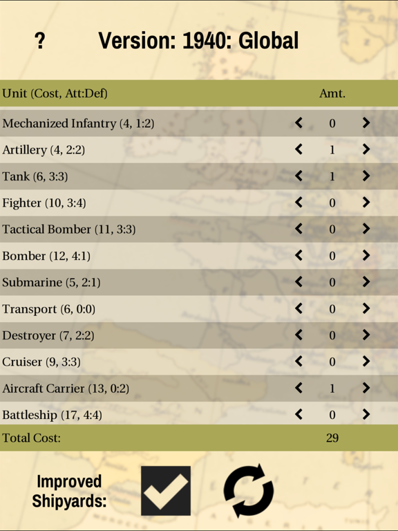 Screenshot #5 pour A&A Unit Purchase Calculator