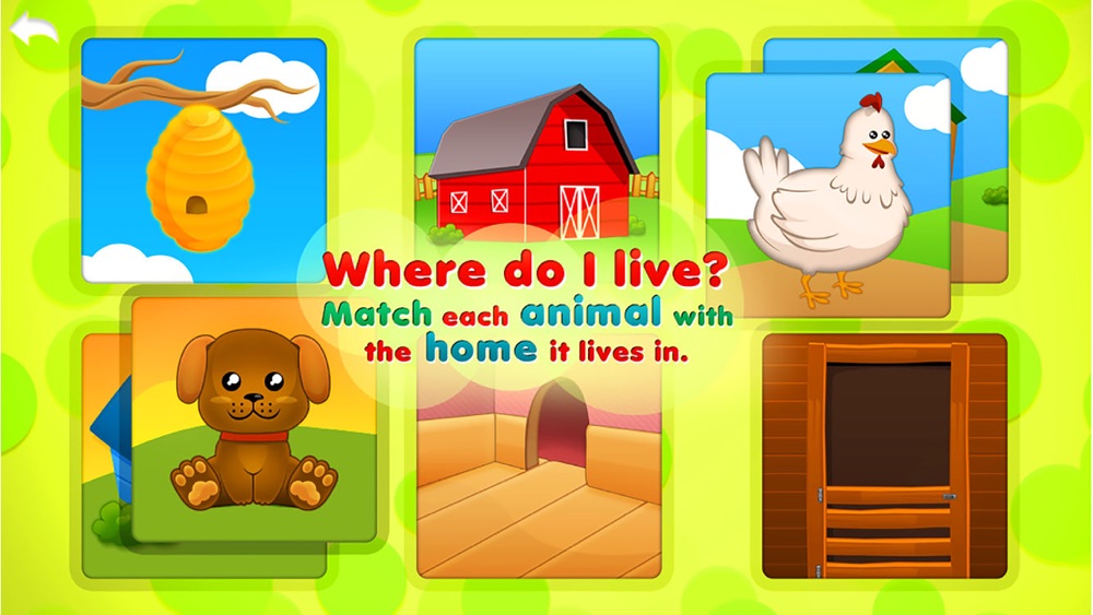 Animals Babies Homes Puzzles Download App for iPhone 