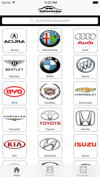 Screenshot #1 pour Vehiculos App