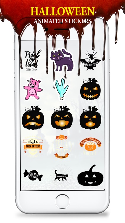 Halloween Stickers Animated