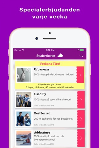 Studentkortet - STUK screenshot 3