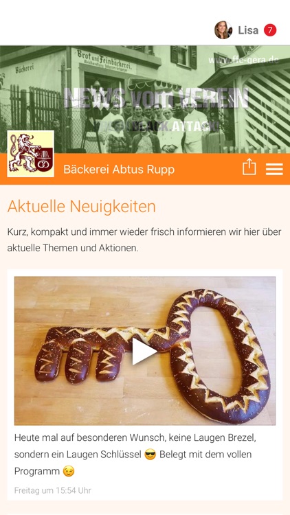 Bäckerei und Lebensmittel