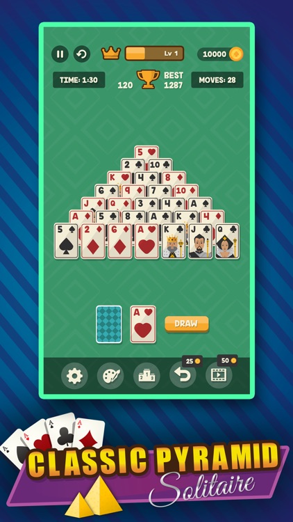 Classic Solitaire Pyramid screenshot-0