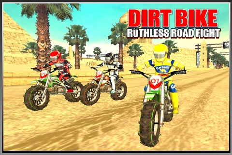 Dirt Bike Road Fight Racing screenshot 3