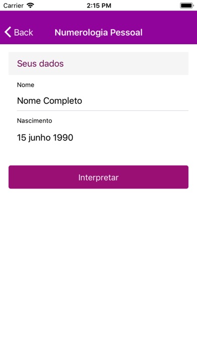 Numerologia Pessoal screenshot 2