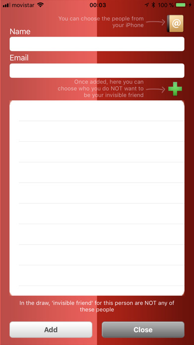 Screenshot #3 pour L'ami invisible App