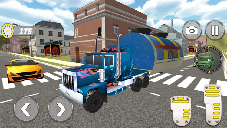 Oil Tanker Truck Drive 2018 screenshot-4