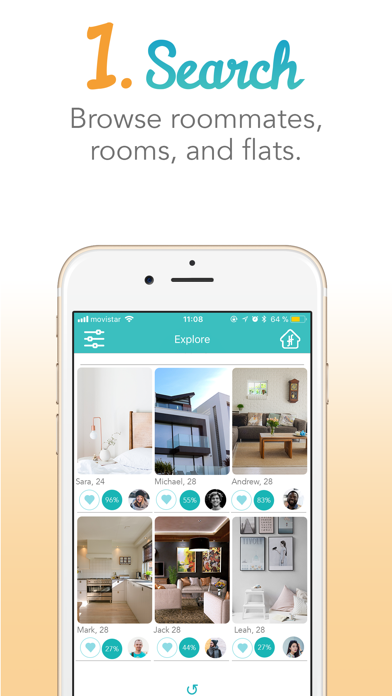 FlatFit-Find rooms & roommates screenshot 3