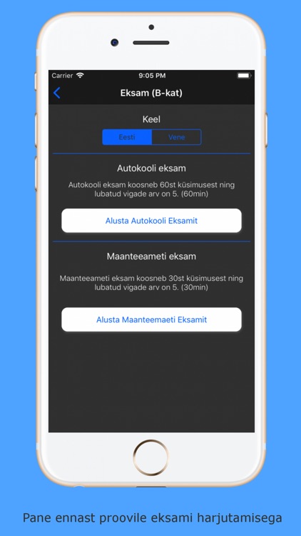 Liiklustest screenshot-3