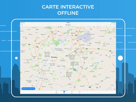 Screenshot #6 pour Bruxelles Guide Voyage avec Offline Maps