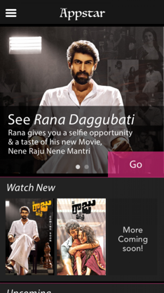 AppStar: Meet The Movie Stars screenshot 1