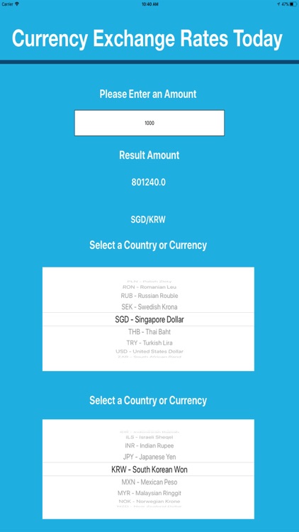 Currency Exchange Rates Today screenshot-4