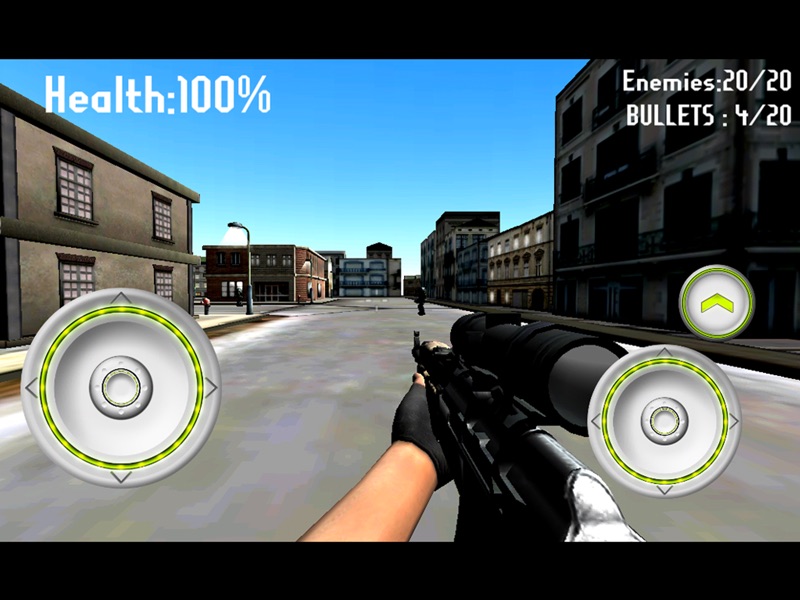 3d Modern City Crime FPS Sniper screenshot 3