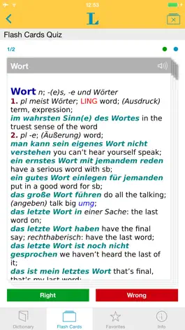 Game screenshot German English XL Dictionary hack