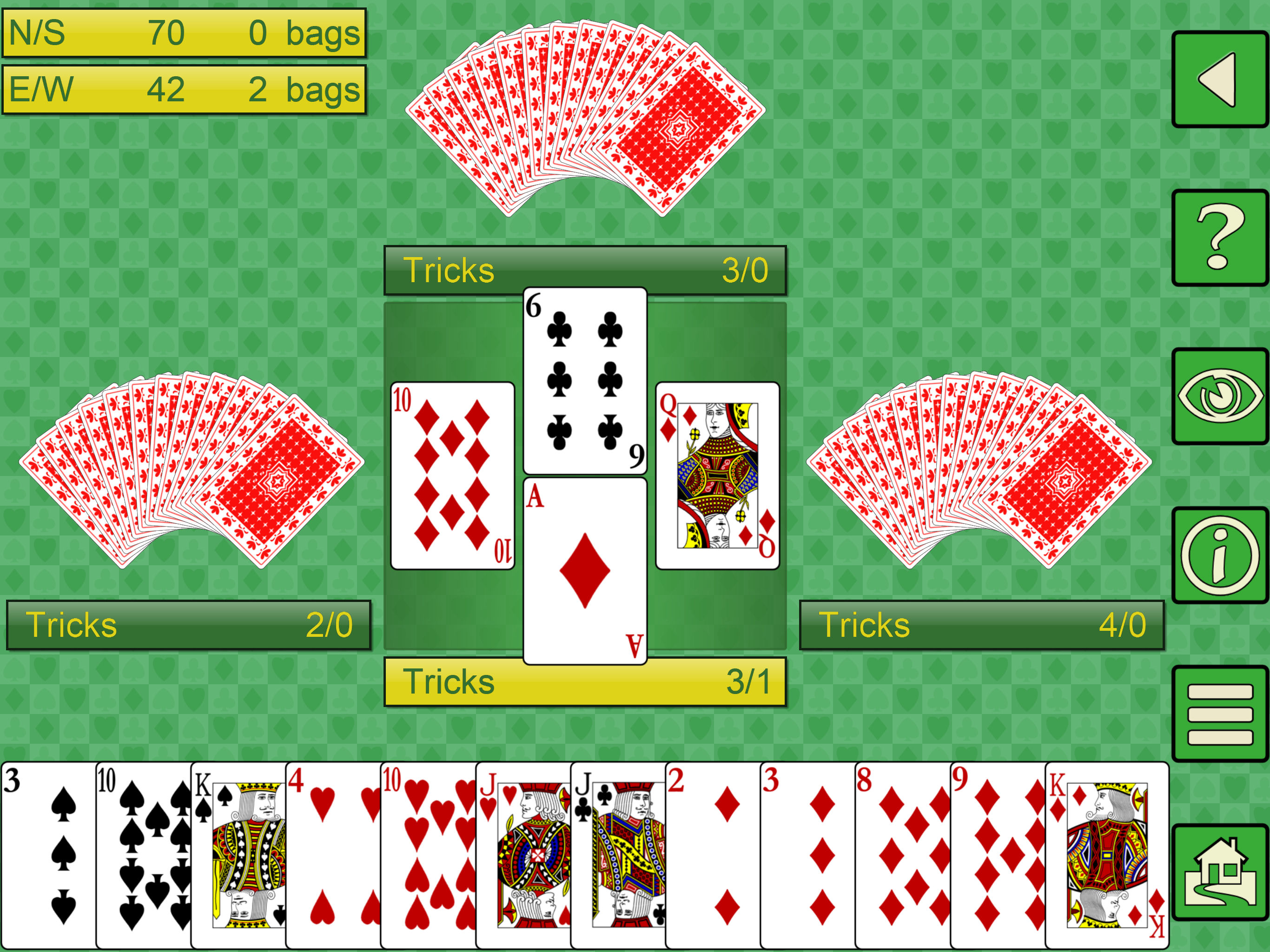 Spades V+, classic card game