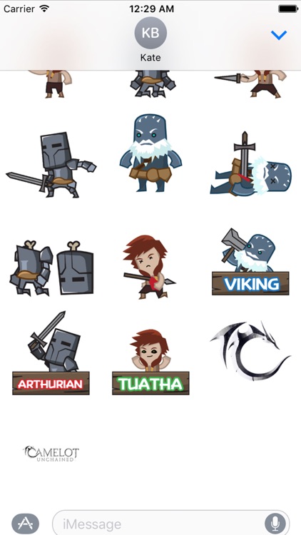 Camelot Unchained Animated Stickers