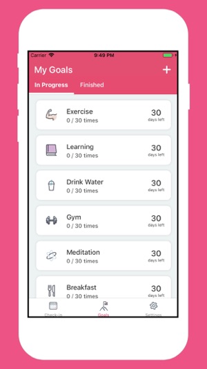 Little Goals - Habit Tracker(圖2)-速報App