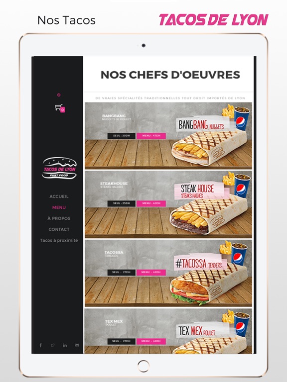 Screenshot #4 pour Tacos de Lyon - Fast Food