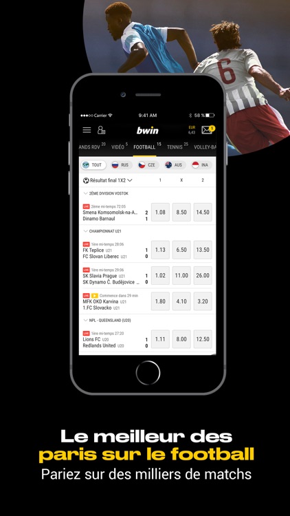 bwin Paris Sportifs en Ligne