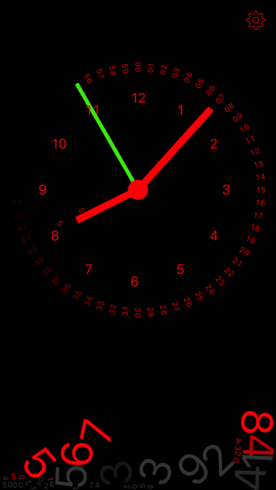 gravity clock Screenshot