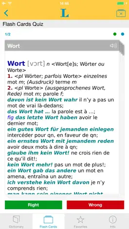Game screenshot Big German French Dictionary hack