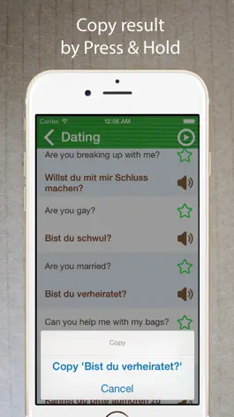 Game screenshot Learn German Phrasebook Lite + hack