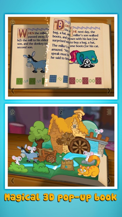 Grimm's Puss in Boots ~ 3D Interactive Pop-up Book screenshot-0