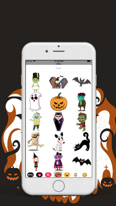 Halloween Character Stickers screenshot 3