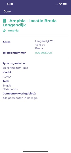 Zoek uw Zorgaanbieder(圖3)-速報App