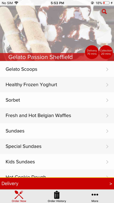 How to cancel & delete Gelato Passion Sheffield from iphone & ipad 1