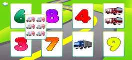 Game screenshot Learn Trucks Diggers Numbers mod apk