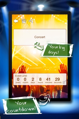 Big Days Countdown screenshot 2