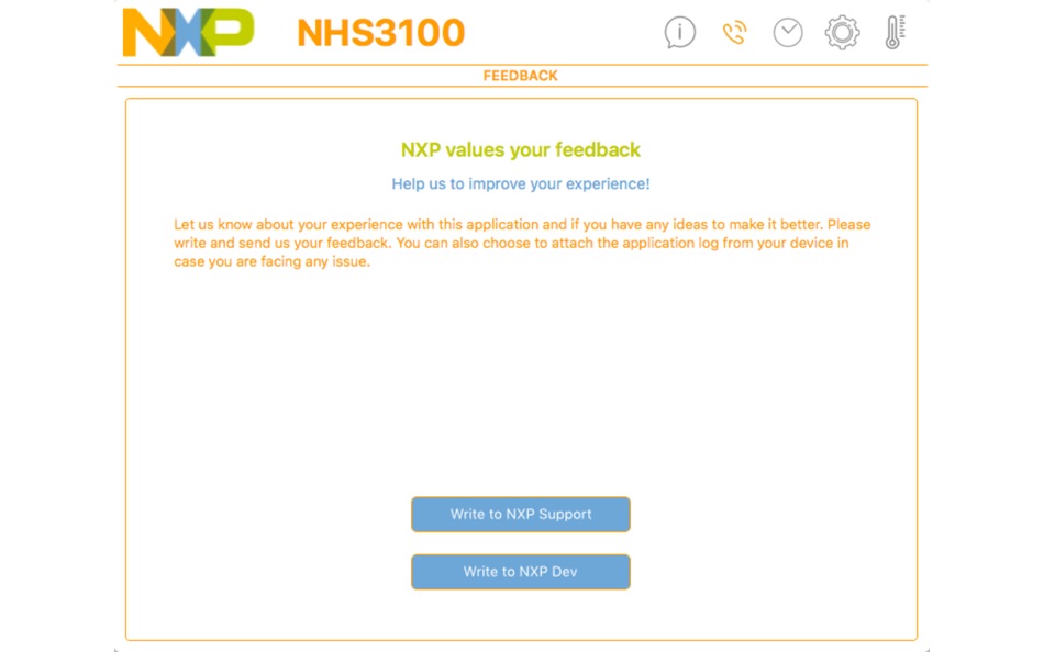 #3. NHS3100 Temperature Logger (macOS) 게시자: NXP Semiconductors