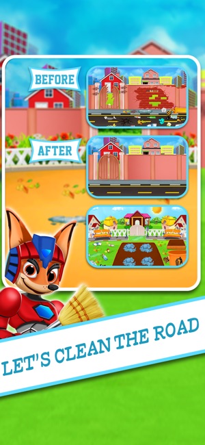 Animal Superhero City Cleaner(圖4)-速報App