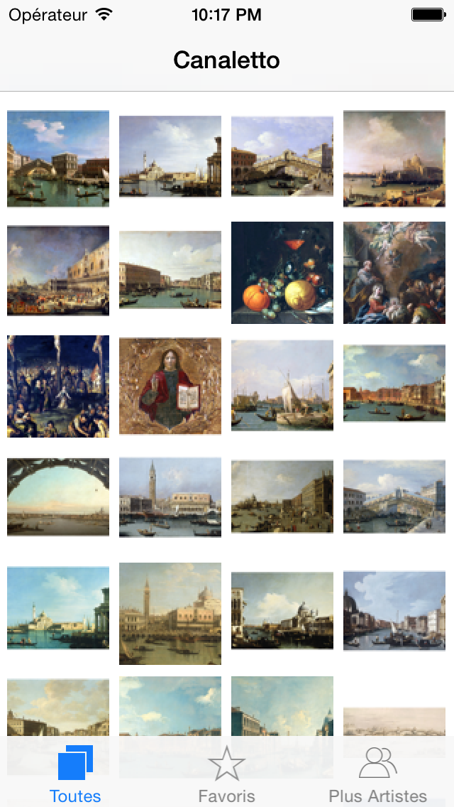 Screenshot #1 pour Canaletto 57 œuvres