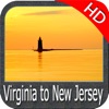 Virginia - New Jersey HD chart