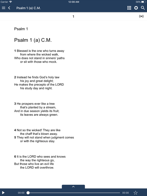 Screenshot #4 pour Sing Psalms