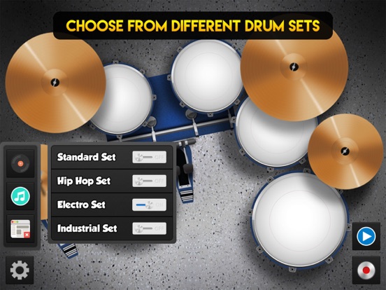 Screenshot #5 pour Drum Set Pro HD