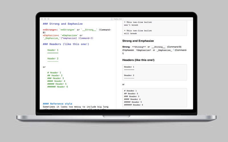 Screenshot #3 pour Mou - Markdown editor