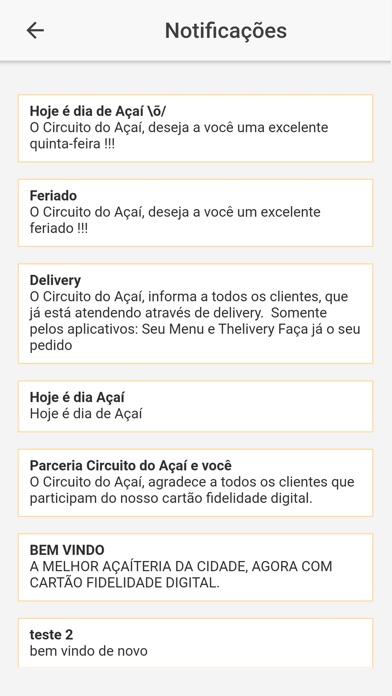 Circuito do Açaí - Cartão screenshot 4