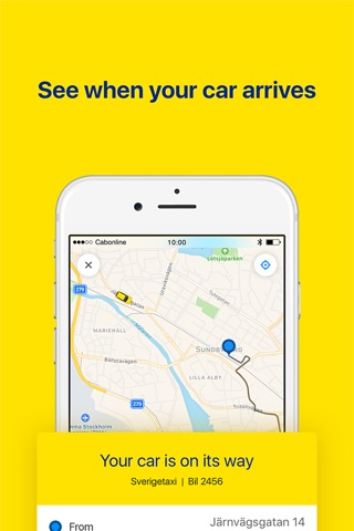 Sverigetaxi screenshot 3