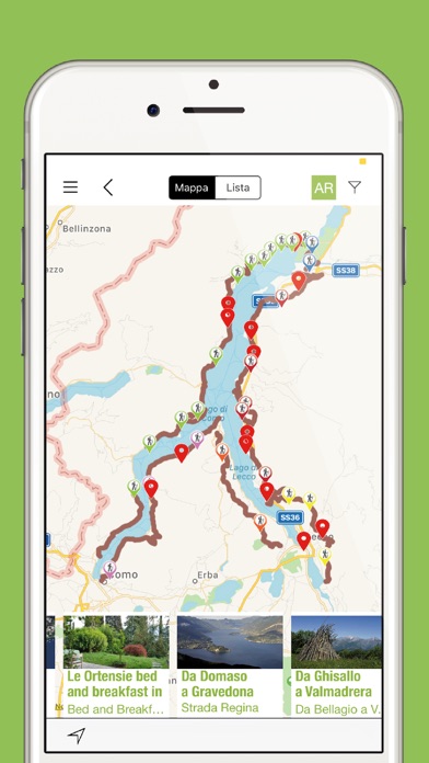 Lake Como trek Screenshot