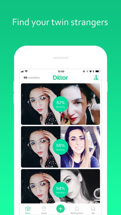Dittor - Search Twin Strangers