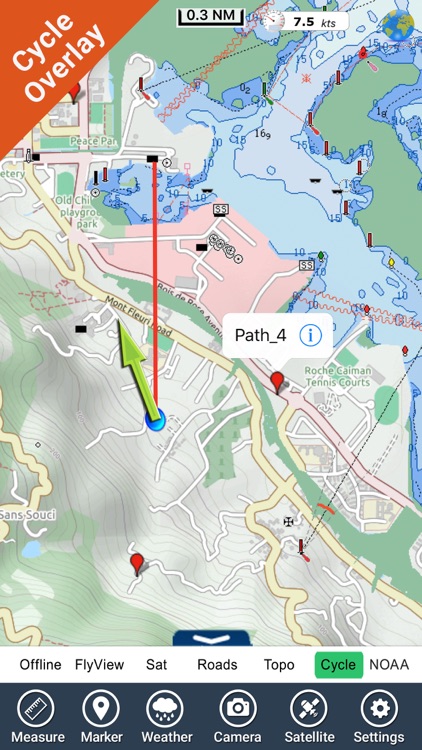 Seychelles HD GPS charts