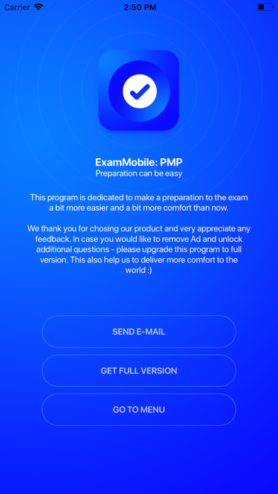 How to cancel & delete ExamMobile: PMP from iphone & ipad 4