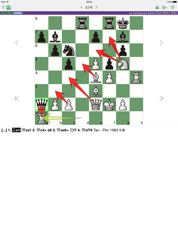 Screenshot #5 pour Tactique aux échecs 1600-1800