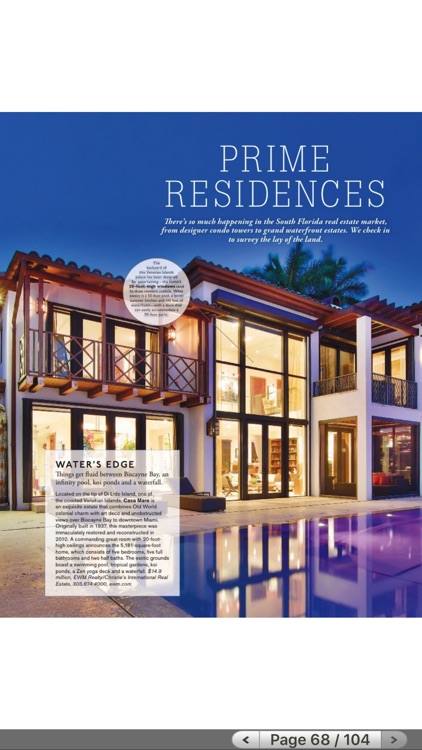 Modern Luxury Interiors South Florida Magazine screenshot-3