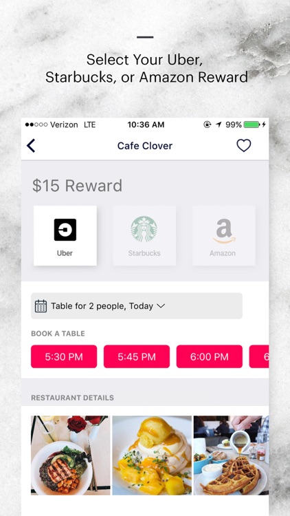 Seated: Rewards for Dining Out