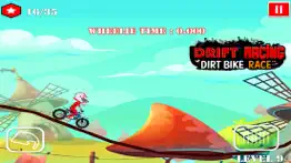 drift racing dirt bike race iphone screenshot 4