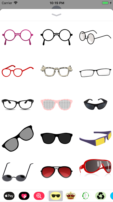 Eye Glasses Sticker Pack screenshot 2